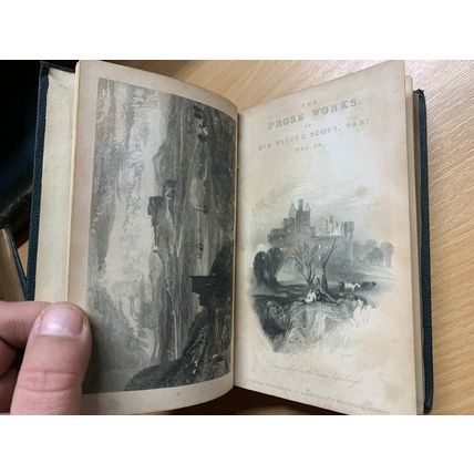 1836 PROSE WORKS OF SIR WALTER SCOTT - TALES GRANDFATHER SCOTLAND BOOKS (P8)