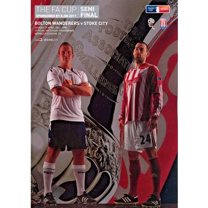 BOLTON WANDERERS v STOKE CITY FA CUP SEMI-FINAL 2011