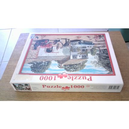 GREETING THE VET by Trevor Mitchell Jigsaw Puzzle (1000 Piece) FX Schmid (2011)