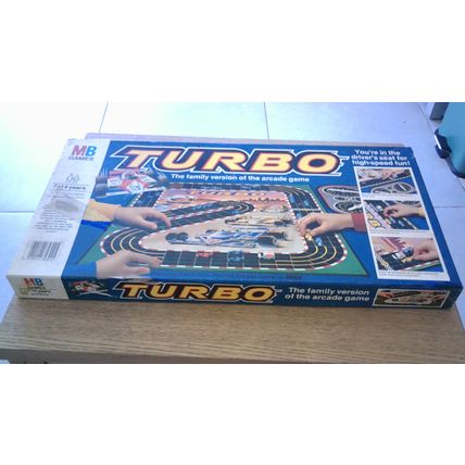 TURBO: The Family Version of the Arcade Game (MB Games) 1983 - VINTAGE