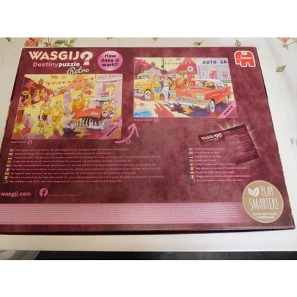 1000 piece jigsaw puzzle WASGIJ 33 Destiny Retro WHERE IT ALL BEGAN