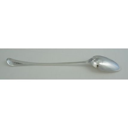 12" Basting Spoon, Old English Pattern, Peter & Ann Bateman, London 1794, 303mm