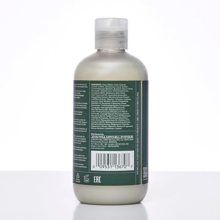 Tea Tree Lavender Mint Moisturizing Shampoo, Hydrates + Soothes, for Coarse + Dr