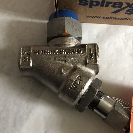 SPIRAX SARCO TD42L M21 W/ Blowdown Valve THERMODYNAMIC 1/2” STEEL STEAM TRAP,BL