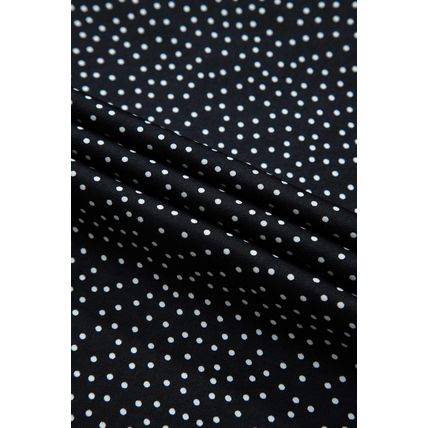 Black Plus Size Leopard Print Notch V Neck Blouse