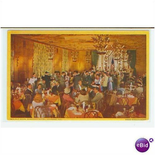 WALNUT ROOM, BISMARCK HOTEL, CHICAGO, ILL