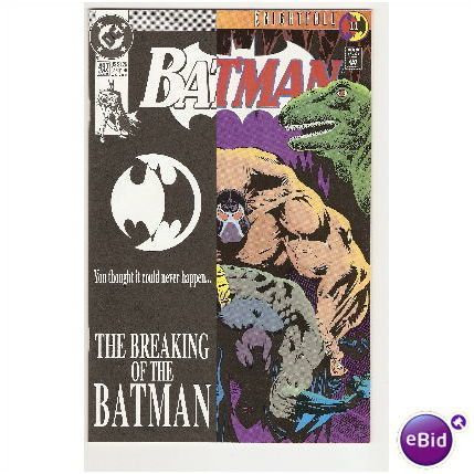 BATMAN # 497 Bane Breaks Batman
