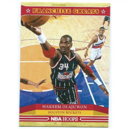 2012-13 Hoops Franchise Greats - #15 - Hakeem Olajuwon