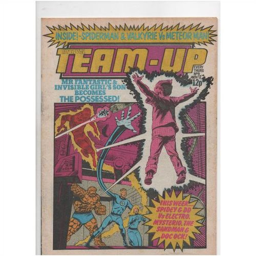 U.K. MARVEL - MARVEL TEAM-UP NO. 9 (1980)
