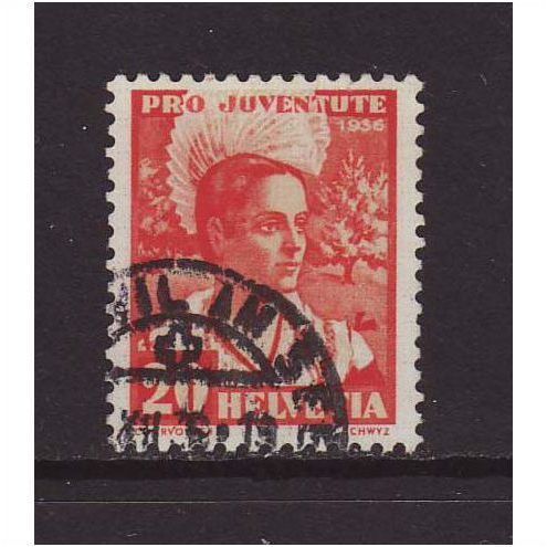 Switzerland 1936 SG J78 Used Semi-postal (C-590)