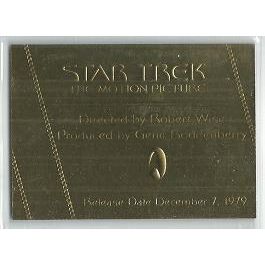 STAR TREK ' COMPETE MOVIE ' series GOLD card #G1