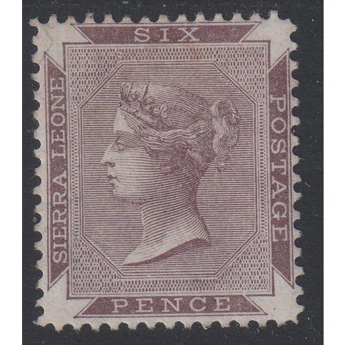 Sierra Leone Sg36 6d Brown Purple mint no gum (G143)