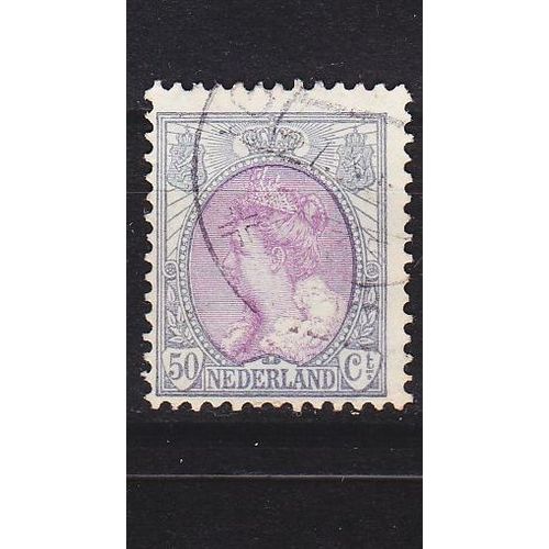 NIEDERLANDE NETHERLANDS [1908] MiNr 0080 A ( O/used )