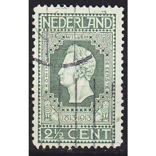 NIEDERLANDE NETHERLANDS [1913] MiNr 0081 A ( O/used )