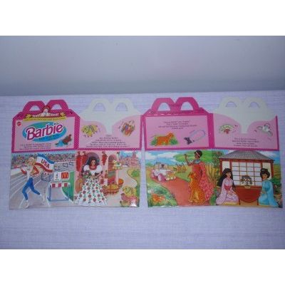 1996 McDonald's Barbie Dolls of the World Meal Box #2