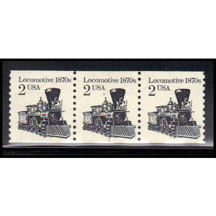 2226 2c Locomotive Fine MNH Dry Gum PNC 1/3 PA2728