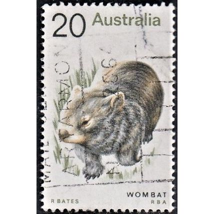 AUSTRALIA, 1974 20c Wombat, SG 561 (Scott #565), used
