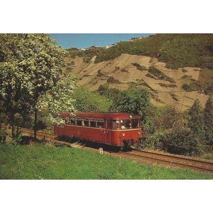 Schienenbus Der Baureihe 798.5 Railway German Train Tram Einfaht Bus Postcard