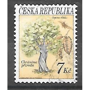 Czech Republic ( Tchèque République ) N° 23 YVERT OBLITERE ( USED )