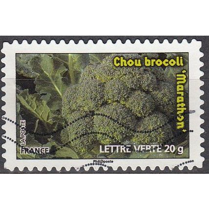 France 2012 Yvert A743 O Cote (2015) 0.55 € Chou brocoli