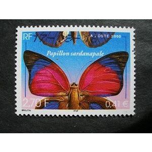 France 2000 -Claudina Agrias ( Agrias claudina ) - USED