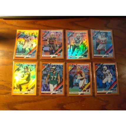 2019 Donruss Jersey Numbers, Orange Foil, Rare SP's, All 8-Cards Numbered