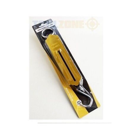 Pocket Balance Scales 50Kg Metric Imperial Increments 2Kg 4Lb Fishing Farm Home