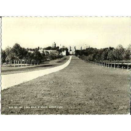 Berkshire WINDSOR Long Walk Postcard (Frith WDR.62)