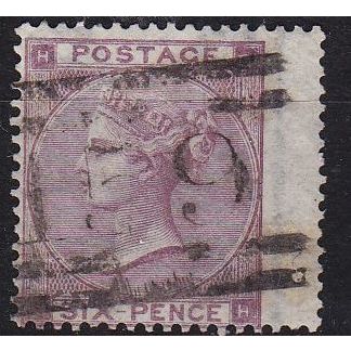 ENGLAND GREAT BRITAIN [1862] MiNr 0020 Platte 4 BR ( O/used ) [03]