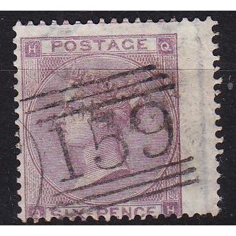 ENGLAND GREAT BRITAIN [1862] MiNr 0020 Platte 4 BR ( O/used ) [04]