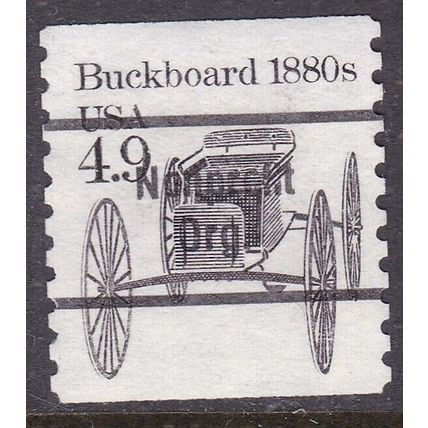 United States 1985 Buckboard 4.9c Fine Used SG 2154 VGC