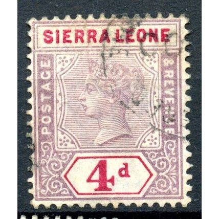 Sierra Leone QV 1896 sg 47 - fine used