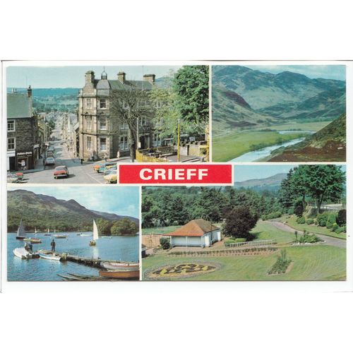 Multiview of Crieff Postcard Perthshire 2437