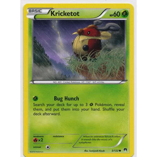 Pokemon XY BREAKPoint #005/122 Kricketot