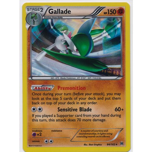 Pokemon XY BREAKThrough #084/162 Gallade