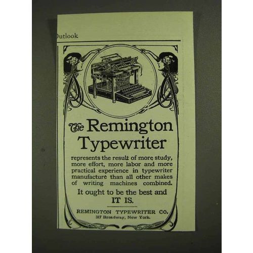 1903 Remington Typewriter Ad