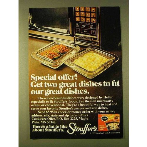 1979 Stouffer's Frozen Food Ad - Special Offer