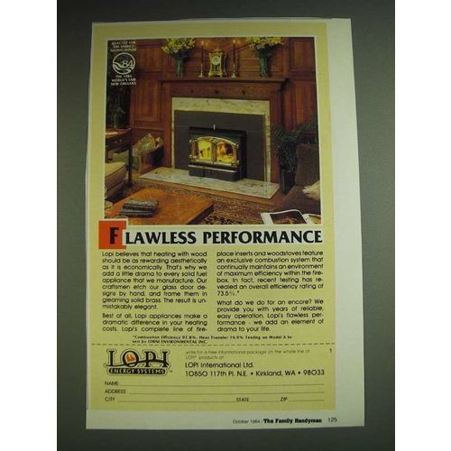 1984 Lopi Energy Systems Ad - Flawless performance