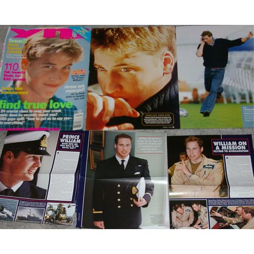 PRINCE WILLIAM 219x Clippings Covers 1980s-to-recent