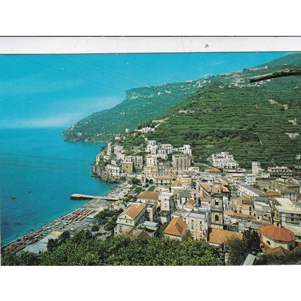 Minori Italy Postcard unused VGC