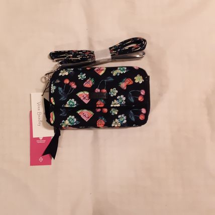 Vera Bradley Women's Cotton Crossbody Purse with RFID Protection