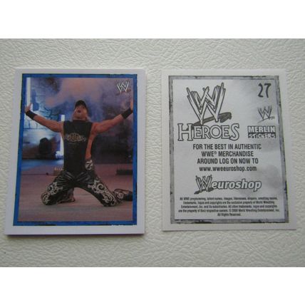 Topps - Merlin 2008 WWE Heroes Wresting Stickers 1-216 & P1-P15 Variants (EB2)