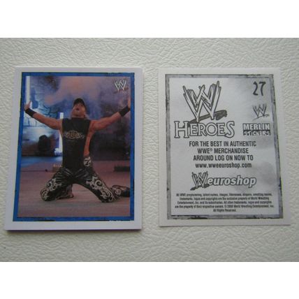 Topps - Merlin 2008 WWE Heroes Wresting Stickers 1-216 & P1-P15 Variants (EB2)