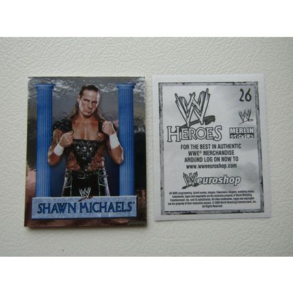 Topps - Merlin 2008 WWE Heroes Wresting Stickers 1-216 & P1-P15 Variants (EB2)