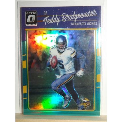 2016 Panini Optic TEDDY BRIDGEWATER (Vikings) TEAL PRIZM #59 71/299