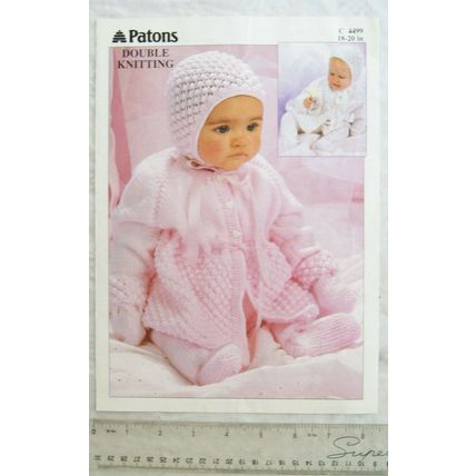 1991 Patons 4499 pram set, DK