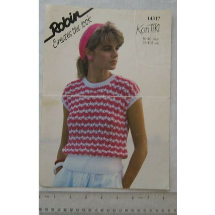 Vintage: Robin 14317 top, DK