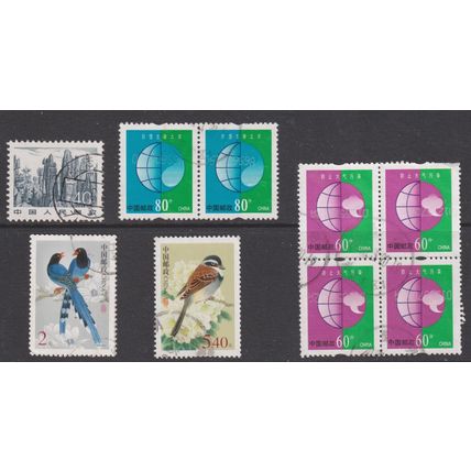 CHINA Selection of 25 Good Used Stamps (p412)