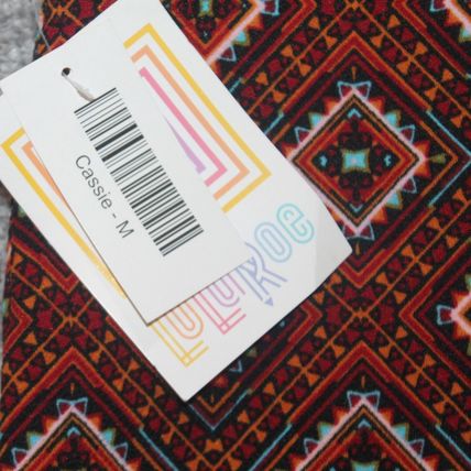 Womens Pencil Skirt LulaRoe Cassie Southwestern Aztec Diamond Design New
