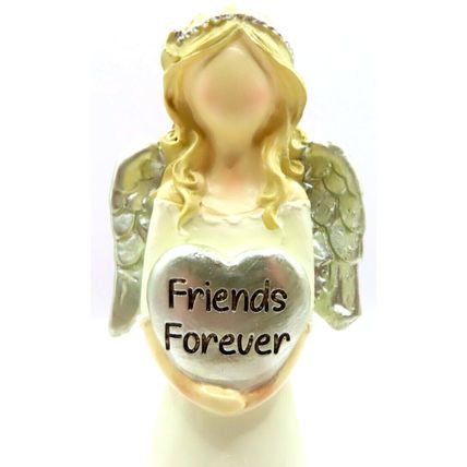 Forever Friends Angel Ornament/Figurine 13.4 CM Gift Home Decor Heart Decoration
